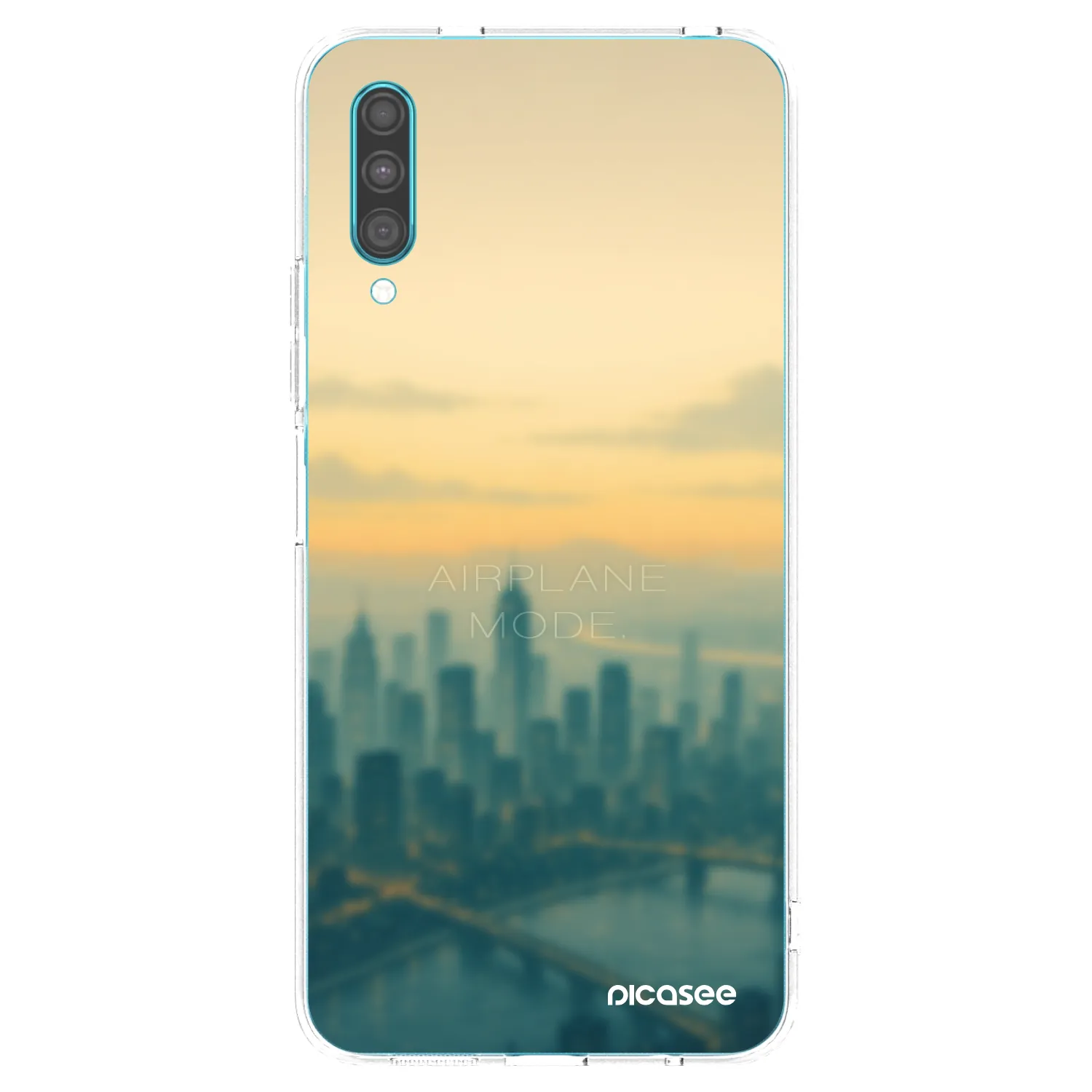 Picasee silikonski prozorni ovitek za Samsung Galaxy A30s A307F - Airplane mode