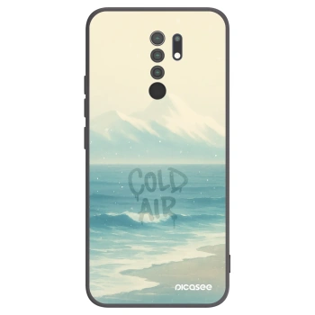 Picasee silikonski črni ovitek za Xiaomi Redmi 9 - COLD AIR