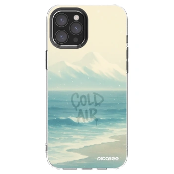 Picasee silikonski prozorni ovitek za Apple iPhone 12 Pro Max - COLD AIR