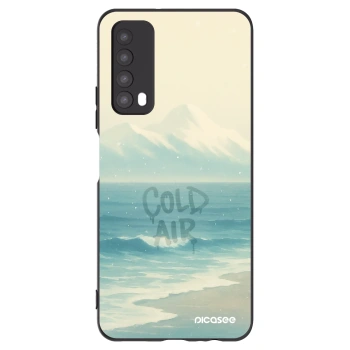 Picasee silikonski črni ovitek za Huawei P Smart 2021 - COLD AIR