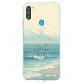 Picasee silikonski prozorni ovitek za Samsung Galaxy M11 - COLD AIR