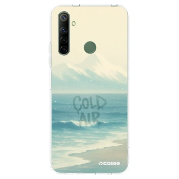 Picasee silikonski prozorni ovitek za Realme 6i - COLD AIR
