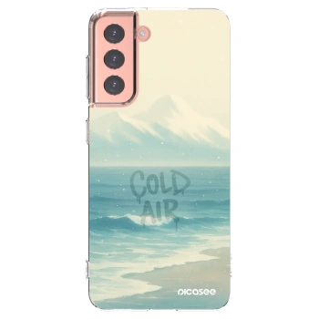 Picasee silikonski prozorni ovitek za Samsung Galaxy S21 5G G991B - COLD AIR