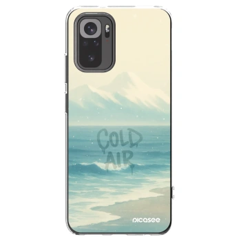 Picasee silikonski prozorni ovitek za Xiaomi Redmi Note 10S - COLD AIR