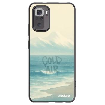 Picasee silikonski črni ovitek za Xiaomi Redmi Note 10S - COLD AIR