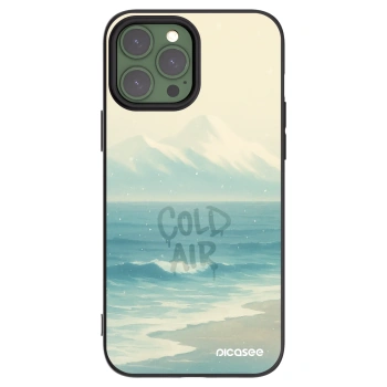 Picasee silikonski črni ovitek za Apple iPhone 13 Pro Max - COLD AIR