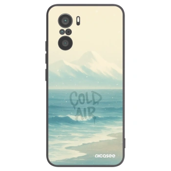 Picasee silikonski črni ovitek za Xiaomi Poco F3 - COLD AIR