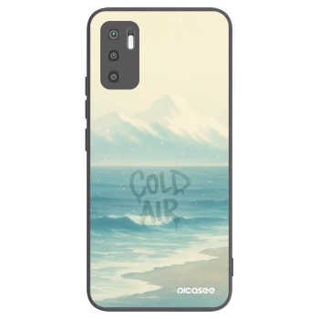Picasee silikonski črni ovitek za Xiaomi Redmi Note 10 5G - COLD AIR