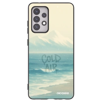Picasee silikonski črni ovitek za Samsung Galaxy A52s 5G A528B - COLD AIR