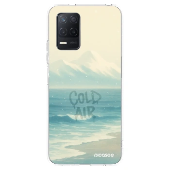 Picasee silikonski prozorni ovitek za Realme 8 5G - COLD AIR