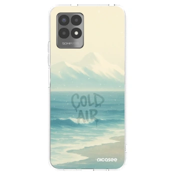 Picasee silikonski prozorni ovitek za Realme 8i - COLD AIR