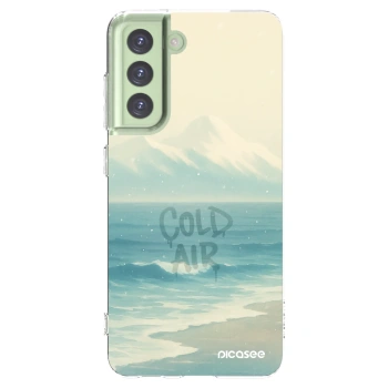 Picasee silikonski prozorni ovitek za Samsung Galaxy S21 FE 5G - COLD AIR