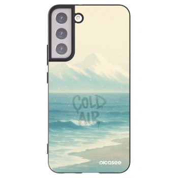 Picasee silikonski črni ovitek za Samsung Galaxy S22+ 5G - COLD AIR