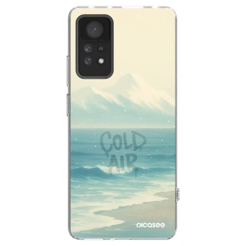 Picasee silikonski prozorni ovitek za Xiaomi Redmi Note 11 Pro 5G - COLD AIR