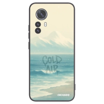 Picasee silikonski črni ovitek za Xiaomi 12 Pro - COLD AIR