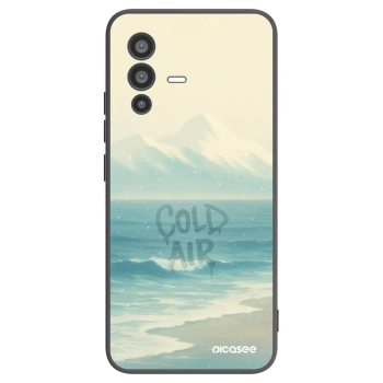 Picasee silikonski črni ovitek za Vivo V23 5G - COLD AIR