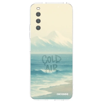 Picasee silikonski prozorni ovitek za Sony Xperia 10 IV 5G - COLD AIR