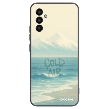 Picasee silikonski črni ovitek za Samsung Galaxy M13 M135F - COLD AIR