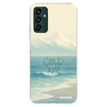 Picasee silikonski prozorni ovitek za Samsung Galaxy M13 M135F - COLD AIR