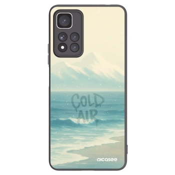 Picasee silikonski črni ovitek za Xiaomi Redmi Note 11 Pro+ 5G - COLD AIR