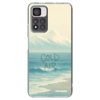 Picasee silikonski prozorni ovitek za Xiaomi Redmi Note 11 Pro+ 5G - COLD AIR