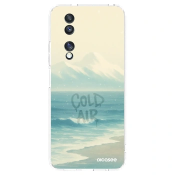 Picasee silikonski prozorni ovitek za Honor 70 - COLD AIR