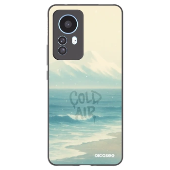 Picasee silikonski črni ovitek za Xiaomi 12T - COLD AIR