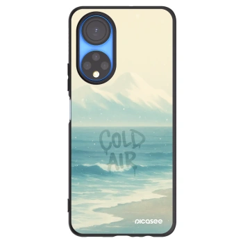 Picasee silikonski črni ovitek za Honor X7 - COLD AIR