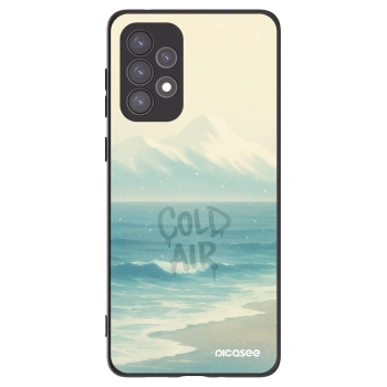 Picasee silikonski črni ovitek za Samsung Galaxy A73 5G - COLD AIR