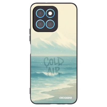 Picasee silikonski črni ovitek za Honor X8 5G - COLD AIR