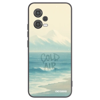 Picasee silikonski črni ovitek za Xiaomi Poco X5 - COLD AIR