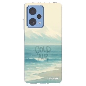 Picasee silikonski prozorni ovitek za Xiaomi Redmi Note 12 Pro 5G - COLD AIR