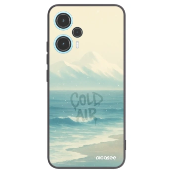 Picasee silikonski črni ovitek za Xiaomi Poco F5 - COLD AIR