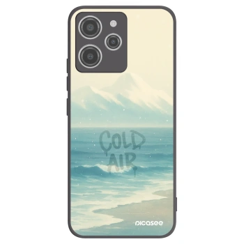Picasee silikonski črni ovitek za Xiaomi Redmi 12 4G - COLD AIR