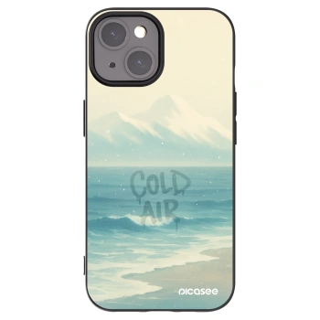 Picasee silikonski črni ovitek za Apple iPhone 15 - COLD AIR