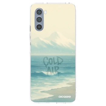 Picasee silikonski prozorni ovitek za Motorola Moto G62 - COLD AIR