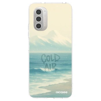 Picasee silikonski prozorni ovitek za Motorola Moto G51 - COLD AIR