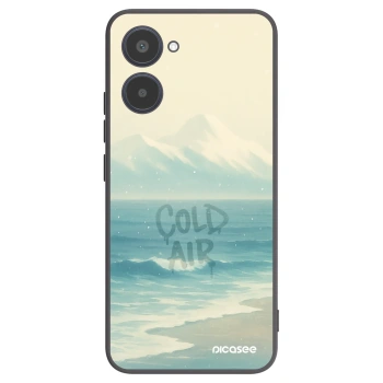 Picasee silikonski črni ovitek za Realme 10 4G - COLD AIR