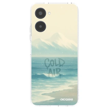 Picasee silikonski prozorni ovitek za Realme 10 4G - COLD AIR