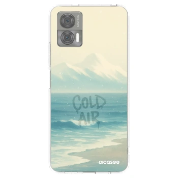 Picasee silikonski prozorni ovitek za Motorola Edge 30 Neo - COLD AIR