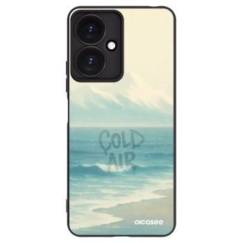 Picasee silikonski črni ovitek za Xiaomi Redmi 13C 5G - COLD AIR