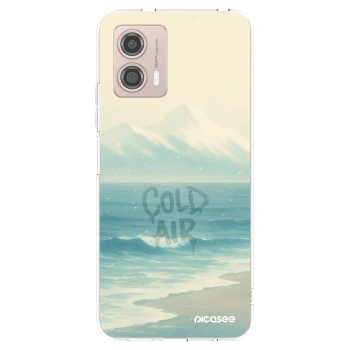 Picasee silikonski prozorni ovitek za Motorola Moto G53 5G - COLD AIR