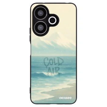 Picasee silikonski črni ovitek za Xiaomi Redmi 13 4G - COLD AIR