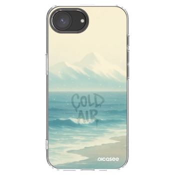 Picasee silikonski prozorni ovitek za Apple iPhone 16e - COLD AIR