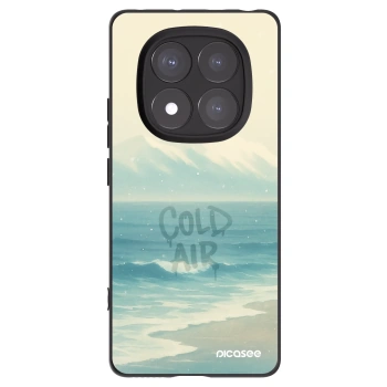 Picasee silikonski črni ovitek za Xiaomi Redmi Note 14 Pro 5G - COLD AIR