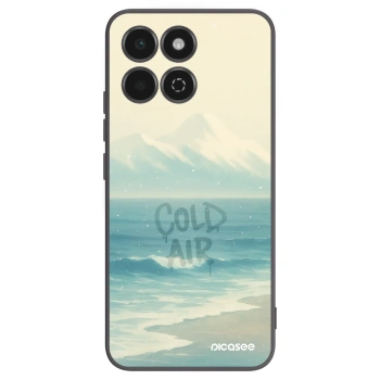 Picasee silikonski črni ovitek za Honor 200 Smart 5G - COLD AIR