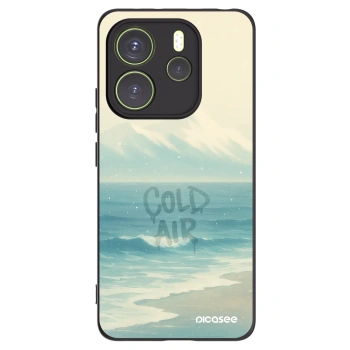 Picasee silikonski črni ovitek za Xiaomi Redmi Note 14 4G - COLD AIR