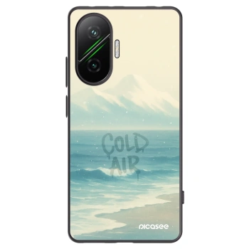 Picasee silikonski črni ovitek za Xiaomi Poco F7 5G - COLD AIR