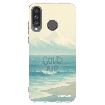 Picasee silikonski prozorni ovitek za Huawei P30 Lite - COLD AIR