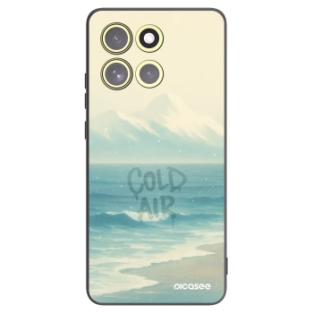 Picasee silikonski črni ovitek za Motorola Moto G86 Power 5G - COLD AIR
